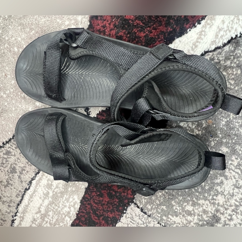 Used Black Sandals